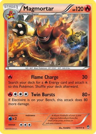 XY - Furious Fists Magmortar #11