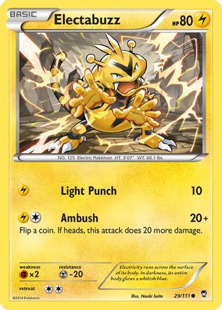 XY - Furious Fists Electabuzz #29