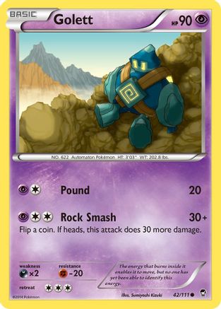 XY - Furious Fists Golett #42