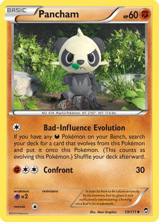 XY - Furious Fists Pancham (59) #59