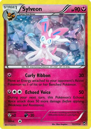 Deck Exclusives Sylveon - 72/111 (XY Furious Fists) #072