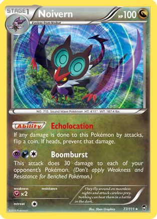 XY - Furious Fists Noivern #77