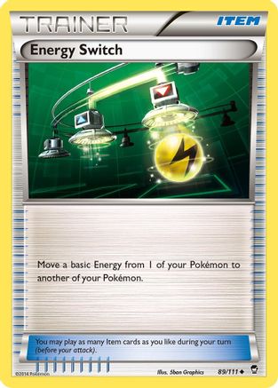 XY - Furious Fists Energy Switch #89