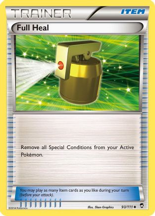 XY - Furious Fists Full Heal #93