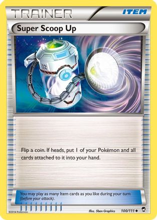 XY - Furious Fists Super Scoop Up #100
