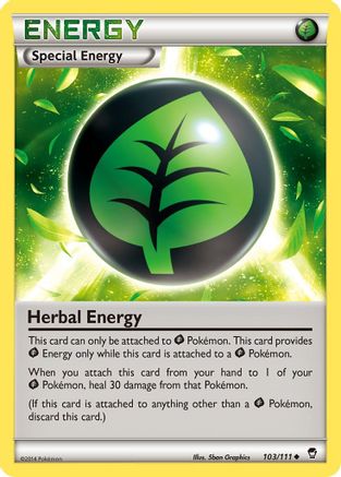 XY - Furious Fists Herbal Energy #103