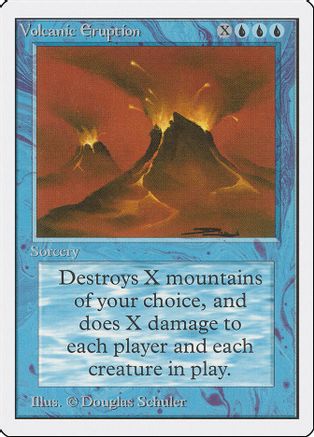 Volcanic Eruption