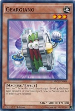 Yu-Gi-Oh! Geargiagear XG Ultra Rare Card – From Geargia Rampage Structure Deck (1st Edition) - View #8