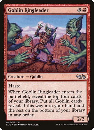 Goblin Ringleader - Duel Decks: Anthology - Magic: The Gathering