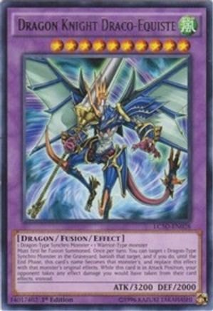 Konami Yu-gi-Oh 5DS Dragon Knight Draco-Equiste Tin for sale online