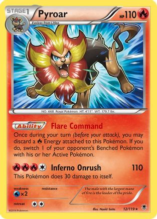 XY - Phantom Forces Pyroar #12