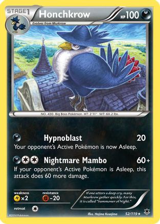 XY - Phantom Forces Honchkrow #52