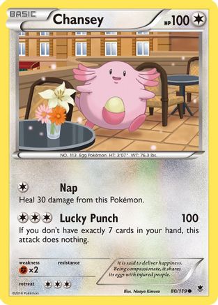 XY - Phantom Forces Chansey #80