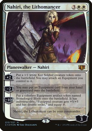 Nahiri, the Lithomancer (Commander 2014)
