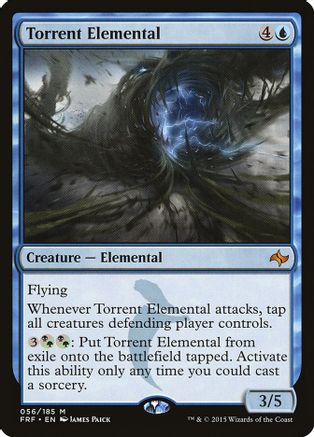 Torrent Elemental - Fate Reforged - Magic: The Gathering