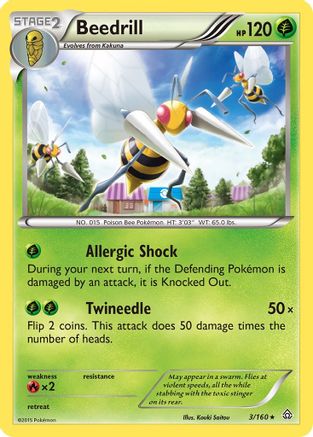 XY - Primal Clash Beedrill #3