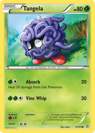 XY - Primal Clash Tangela #4