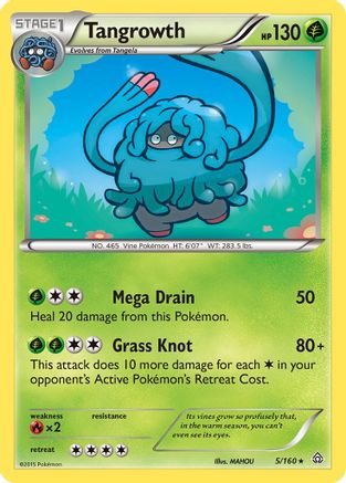 XY - Primal Clash Tangrowth #5