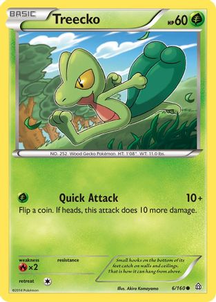 XY - Primal Clash Treecko #6