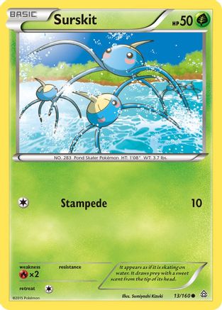 XY - Primal Clash Surskit #13