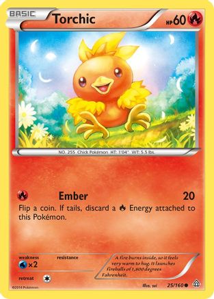 XY - Primal Clash Torchic #25
