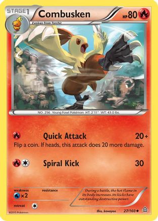 XY - Primal Clash Combusken #27