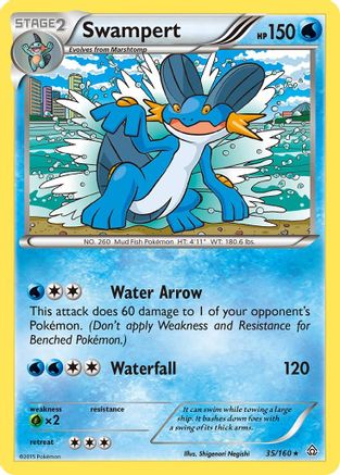 XY - Primal Clash Swampert #35