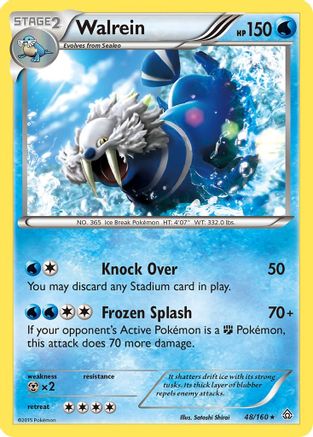 XY - Primal Clash Walrein #48