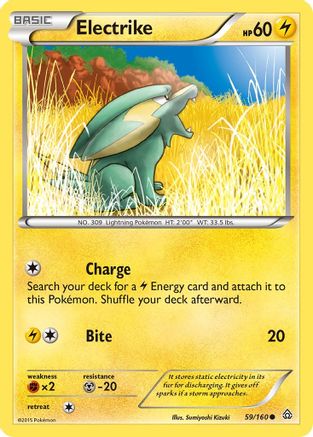 XY - Primal Clash Electrike #59