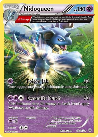 XY - Primal Clash Nidoqueen (Omega) #69