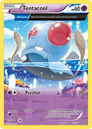 XY - Primal Clash Tentacool (Alpha) #71