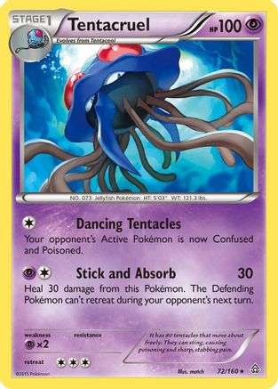 XY - Primal Clash Tentacruel #72