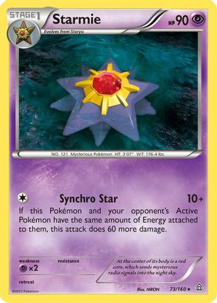 XY - Primal Clash Starmie #73