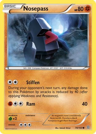 XY - Primal Clash Nosepass #78