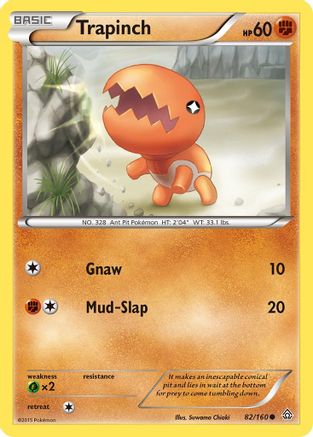 XY - Primal Clash Trapinch #82