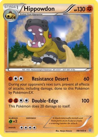 XY - Primal Clash Hippowdon #88