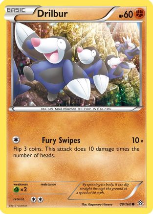 XY - Primal Clash Drilbur #89