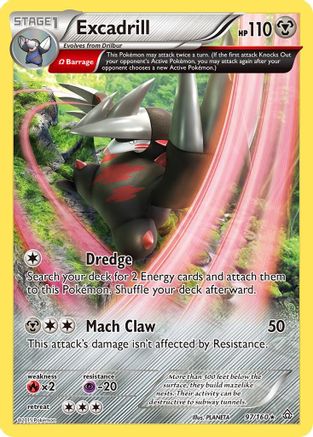 XY - Primal Clash Excadrill (Omega) #97