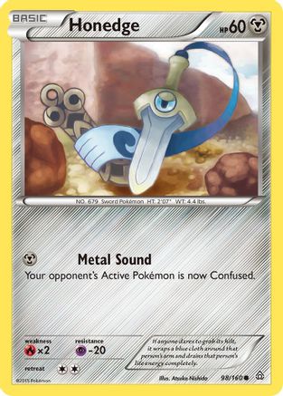 XY - Primal Clash Honedge #98