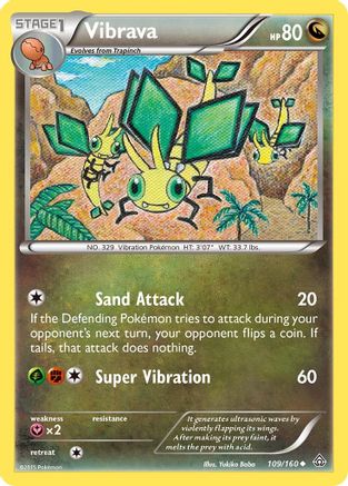 XY - Primal Clash Vibrava #109