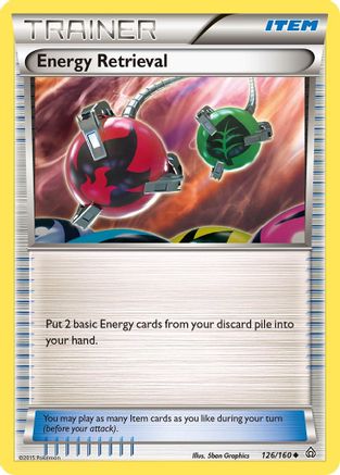 XY - Primal Clash Energy Retrieval #126