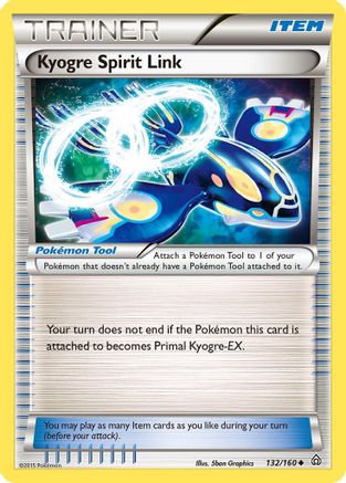 XY - Primal Clash Kyogre Spirit Link #132