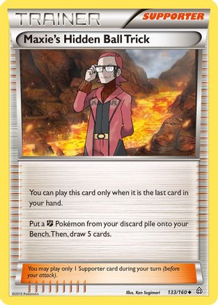 Maxie S Hidden Ball Trick Xy Primal Clash Pokemon