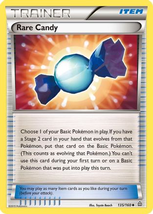 XY - Primal Clash Rare Candy #135