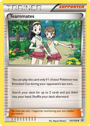 XY - Primal Clash Teammates #141