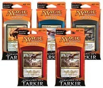 Dragons of Tarkir Intro Pack Set of 5