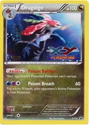 XY Promos Dragalge - XY10 (Prerelease) [Staff] #XY10