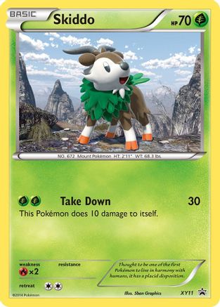 XY Promos Skiddo #XY11