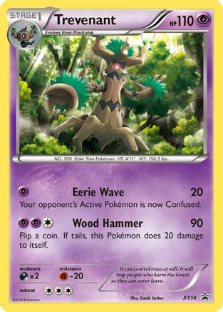 XY Promos Trevenant #XY14