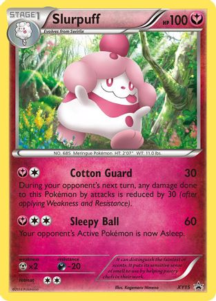 XY Promos Slurpuff #XY15